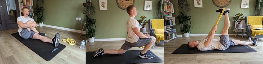 Lower body stretches for back pain